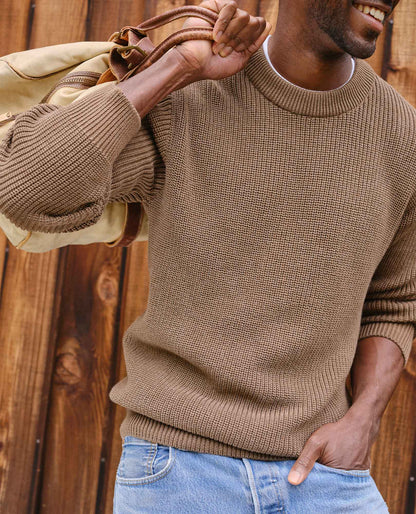 Butte Crew Sustainable Men's Sweater  | Toad&Co Men|Sale