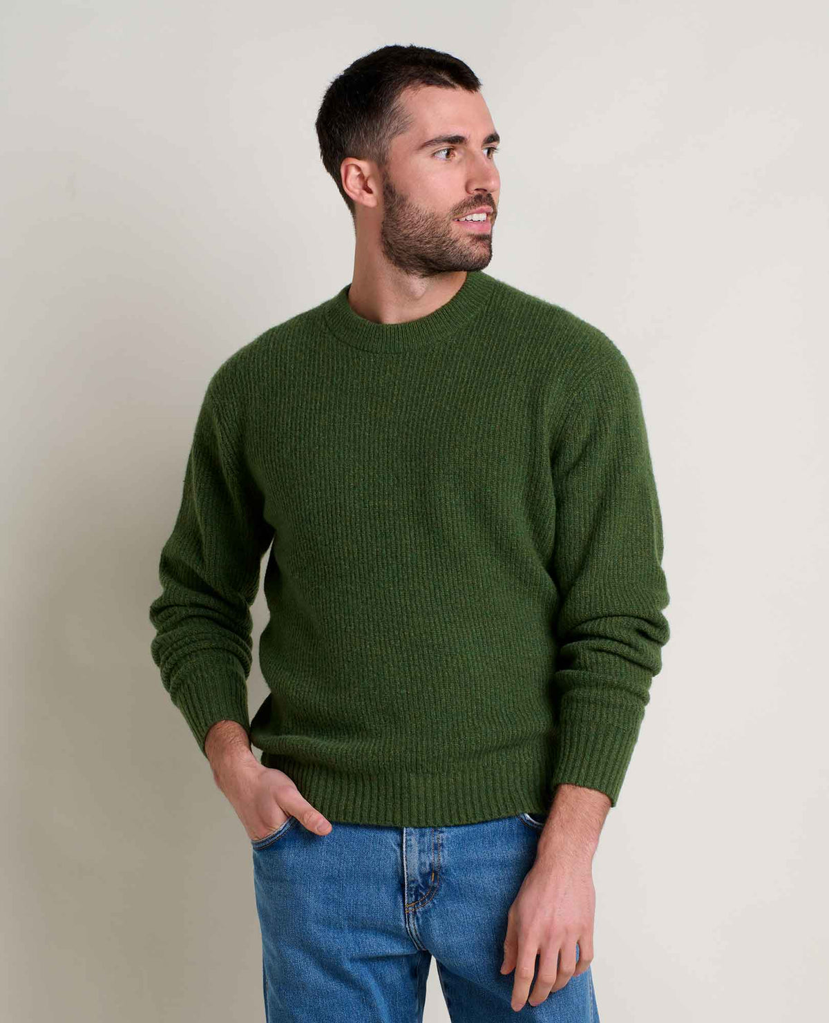 Men's Wasatch Crewneck Wool Sweater - Warm and Soft  | Toad&Co Men|Sale