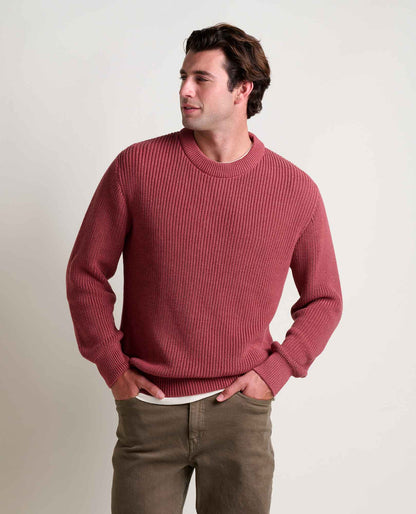 Butte Crew Sustainable Men's Sweater  | Toad&Co Men|Sale
