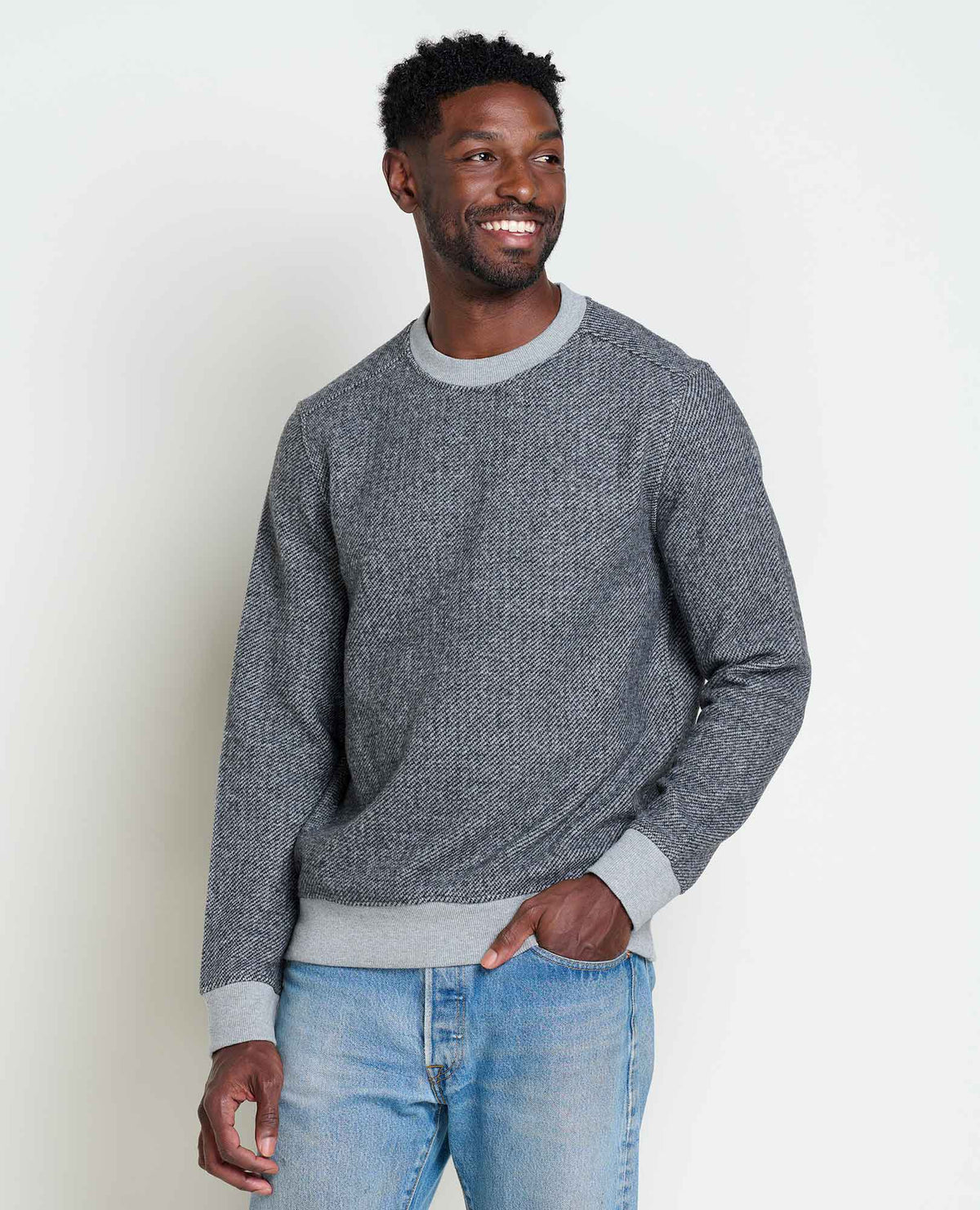 Kennicott Crew - Recycled Wool Blend Sweater by Toad&Co  | Toad&Co Men|Sale