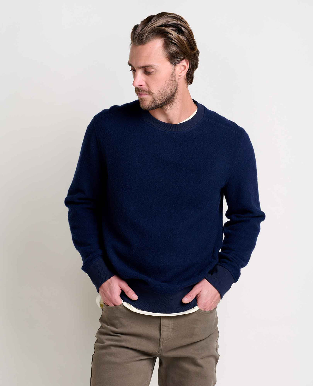 Kennicott Crew - Recycled Wool Blend Sweater by Toad&Co  | Toad&Co Men|Sale