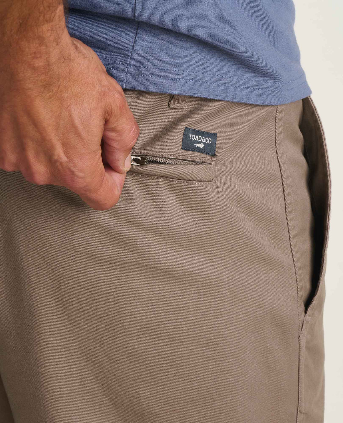 Mission Ridge Straight Chino - Moisture-Wicking Organic Cotton Chino Dark Chino | Toad&Co Men