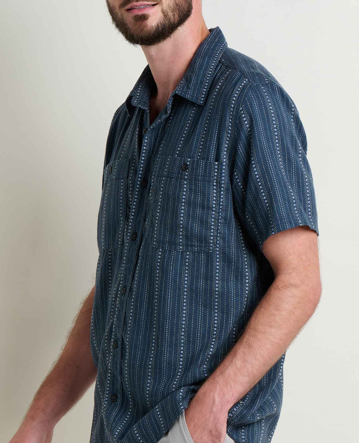 Men's Eco-Friendly Taj Hemp Short Sleeve Shirt - by Toad&Co  | Toad&Co Men
