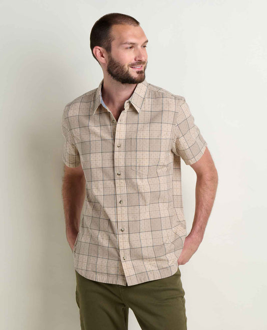 Harris Short Sleeve Organic Cotton Shirt - by Toad&Co  | Toad&Co Men