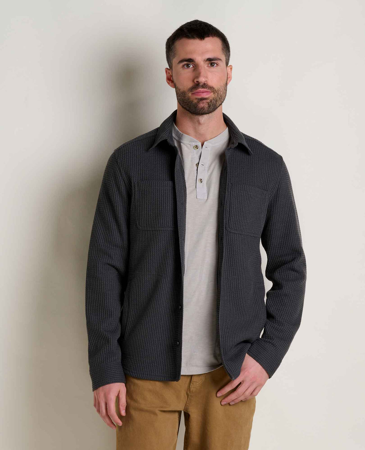 Men's Bitterroot Waffle Shirt Jacket - Casual Comfort  | Toad&Co Men