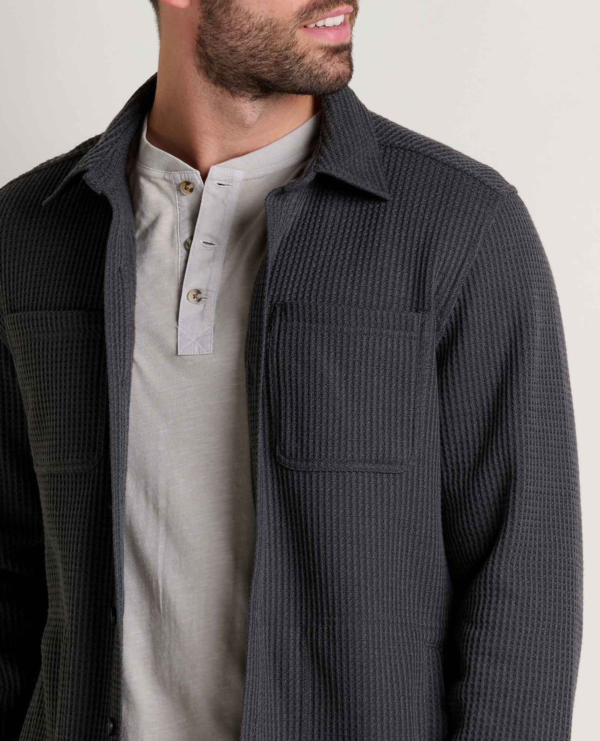 Men's Bitterroot Waffle Shirt Jacket - Casual Comfort  | Toad&Co Men