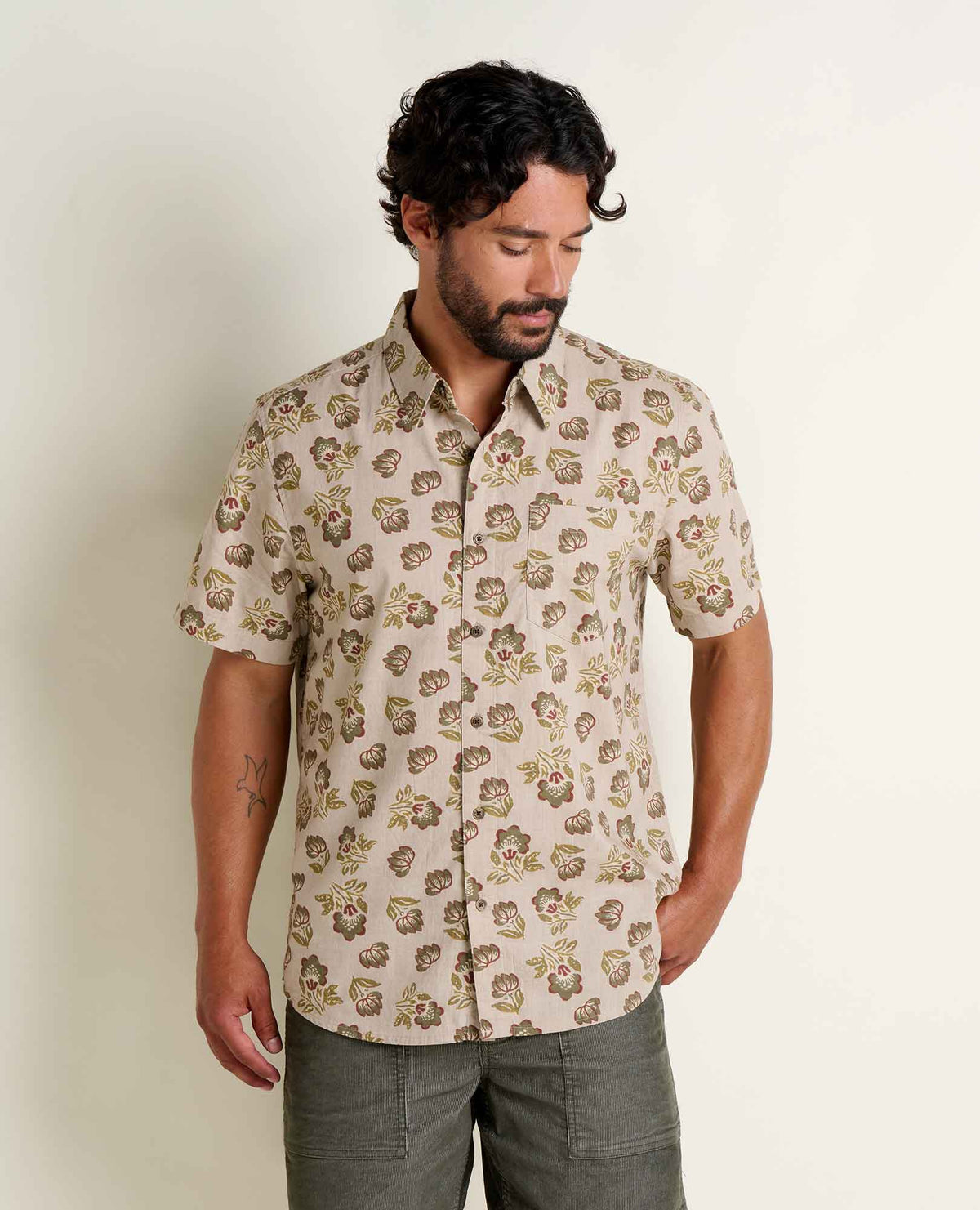 Fletch Shirt - 100% Organic Cotton Print Button-Down Shirt  | Toad&Co Men