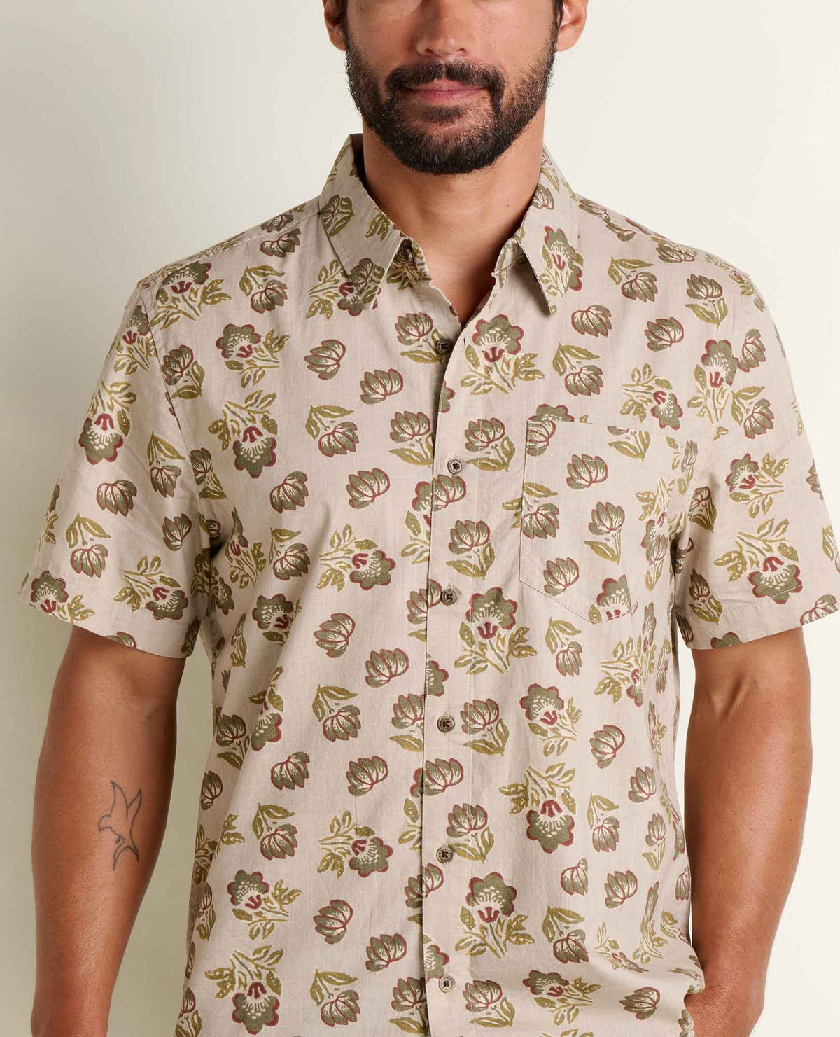 Fletch Shirt - 100% Organic Cotton Print Button-Down Shirt  | Toad&Co Men