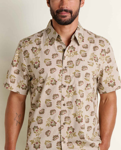 Fletch Shirt - 100% Organic Cotton Print Button-Down Shirt  | Toad&Co Men