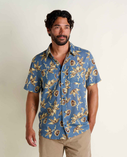 Salton Shirt - 100% Organic Cotton Airy Summer Travel Shirt  | Toad&Co Men
