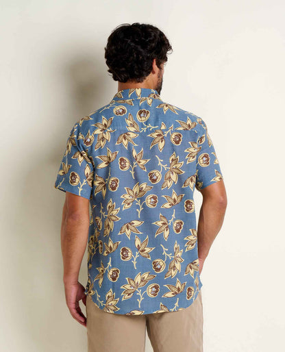 Salton Shirt - 100% Organic Cotton Airy Summer Travel Shirt  | Toad&Co Men