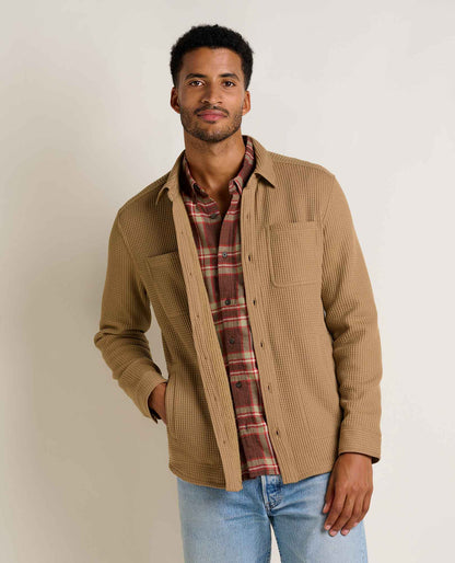 Men's Bitterroot Waffle Shirt Jacket - Casual Comfort  | Toad&Co Men