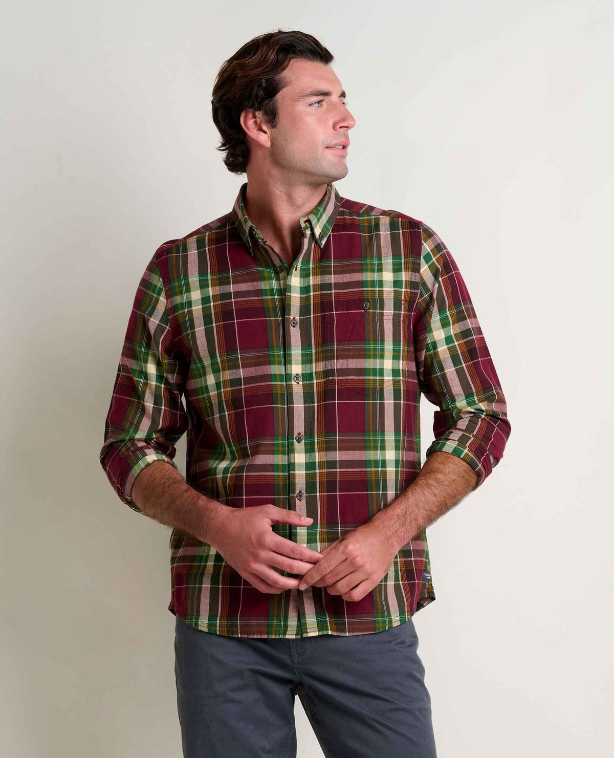 Men's Organic Cotton Long Sleeve Shirt  | Toad&Co Men