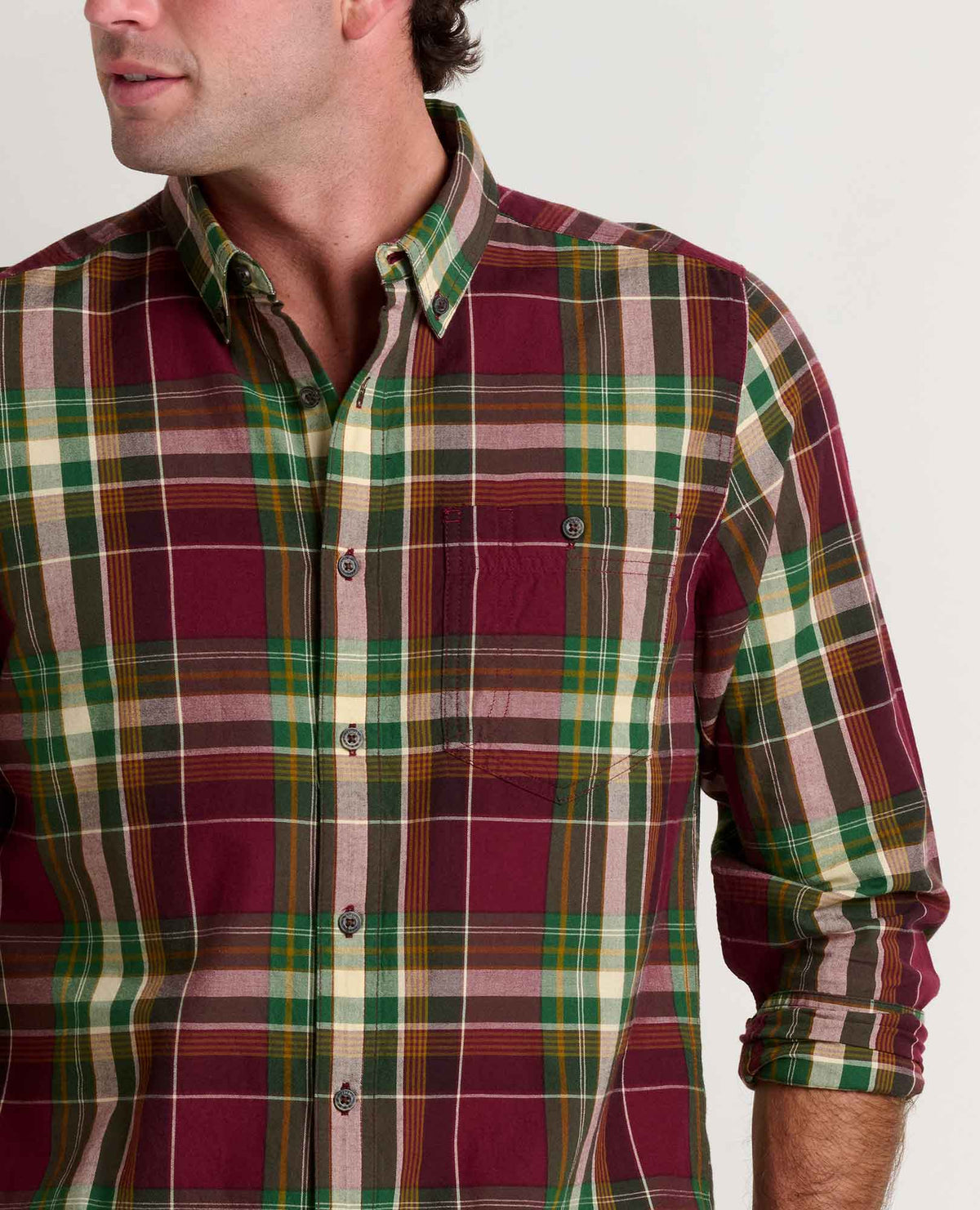 Men's Organic Cotton Long Sleeve Shirt  | Toad&Co Men