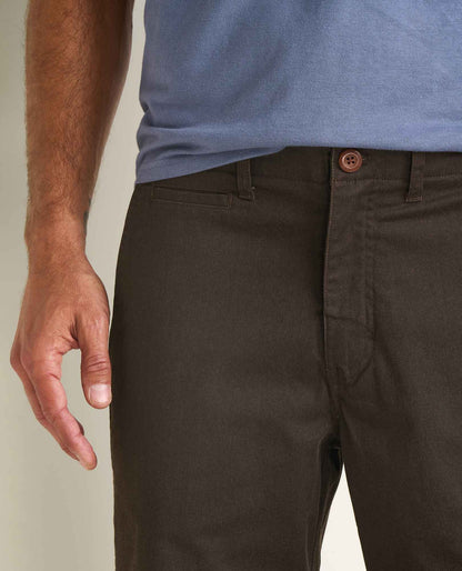 Mission Ridge Straight Chino - Moisture-Wicking Organic Cotton Chino Barnwood | Toad&Co Men