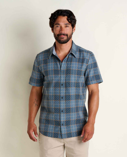 Harris Short Sleeve Organic Cotton Shirt - by Toad&Co  | Toad&Co Men