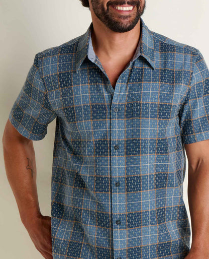 Harris Short Sleeve Organic Cotton Shirt - by Toad&Co  | Toad&Co Men