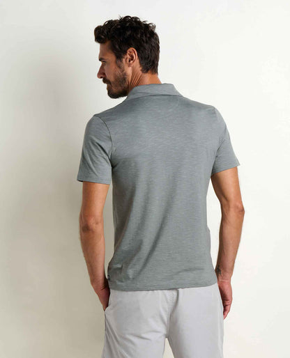 Men's Tempo Short Sleeve Polo - by Toad&Co Slate | Toad&Co Men