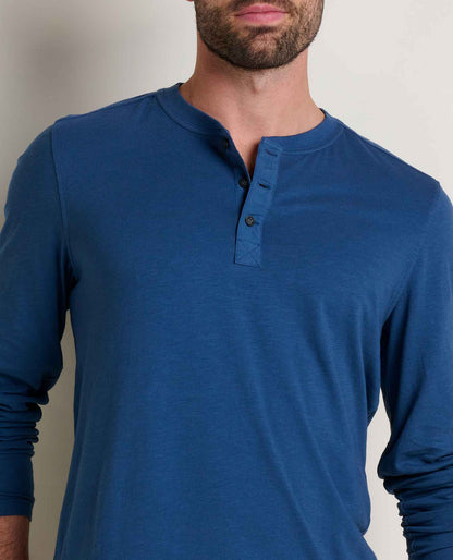 Men's Primo Long Sleeve Henley - Organic Cotton Tee by Toad&Co  | Toad&Co Men