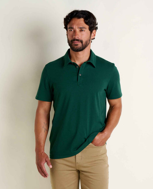 Men's Re-Form Polo - Sustainable Recycled Cotton & Polyester Polo  | Toad&Co Men