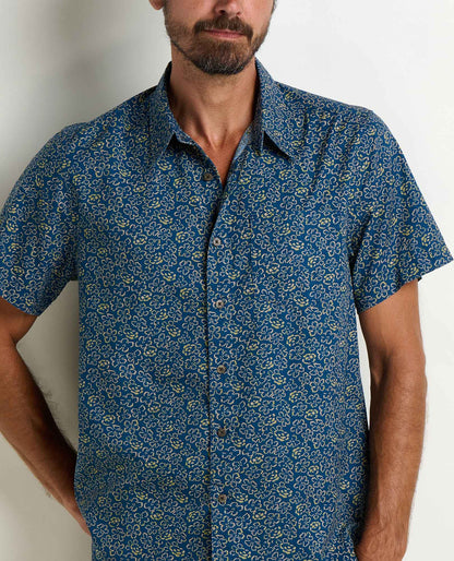 Fletch Shirt - 100% Organic Cotton Print Button-Down Shirt  | Toad&Co Men