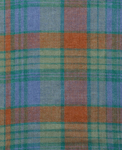 Airsmyth Men's Flannel Shirt - 100% Recycled by Toad&Co Dark Roast Tonal Madras | Toad&Co Men