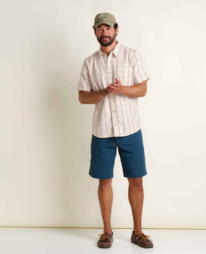 Treescape Shirt - 100% Organic Cotton Dobby Weave Summer Shirt  | Toad&Co Men