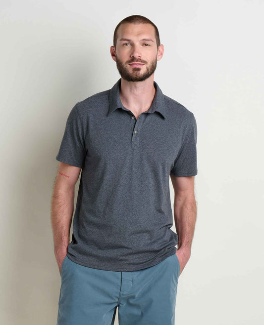 Men's Re-Form Polo - Sustainable Recycled Cotton & Polyester Polo  | Toad&Co Men