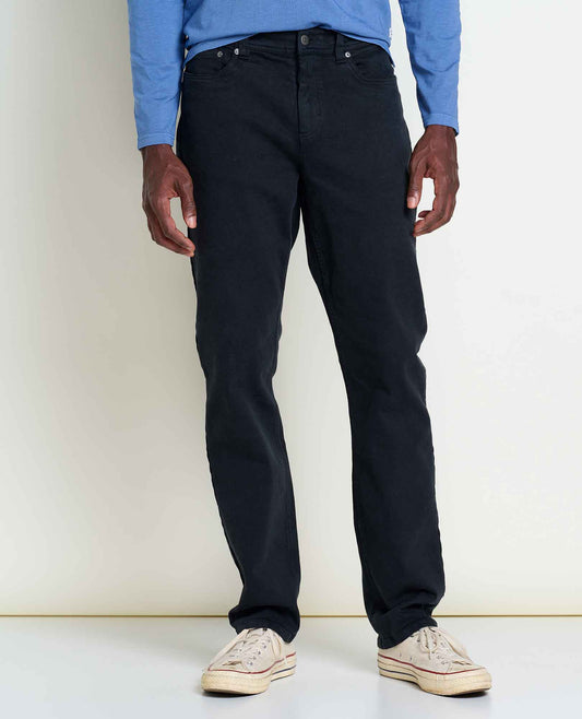 Balsam 5 Pocket Lean Pant - Organic Cotton Jeans by Toad&Co Washed Black | Toad&Co Men