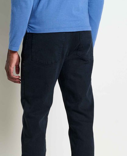 Balsam 5 Pocket Lean Pant - Organic Cotton Jeans by Toad&Co Washed Black | Toad&Co Men