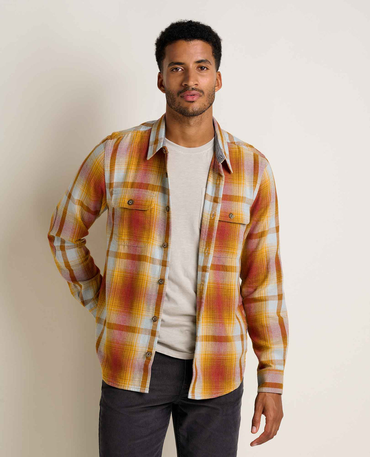 Men's Ranchero Long Sleeve Shirt - 100% Recycled by Toad&Co  | Toad&Co Men