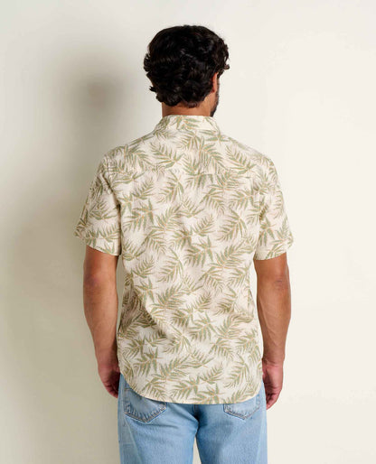 Men's Fletcher Shirt - Organic Cotton Stretch Seersucker Shirt  | Toad&Co Men