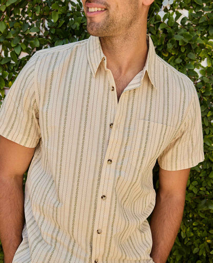 Fletch Shirt - 100% Organic Cotton Print Button-Down Shirt  | Toad&Co Men