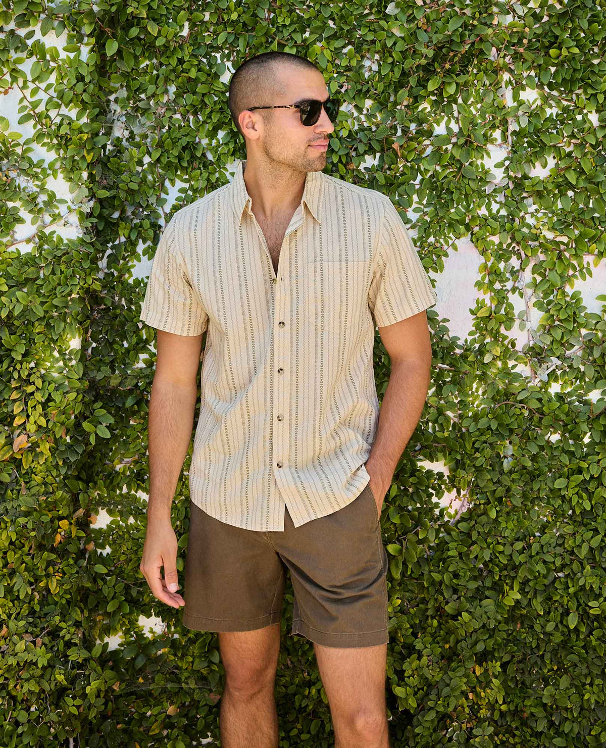 Fletch Shirt - 100% Organic Cotton Print Button-Down Shirt  | Toad&Co Men