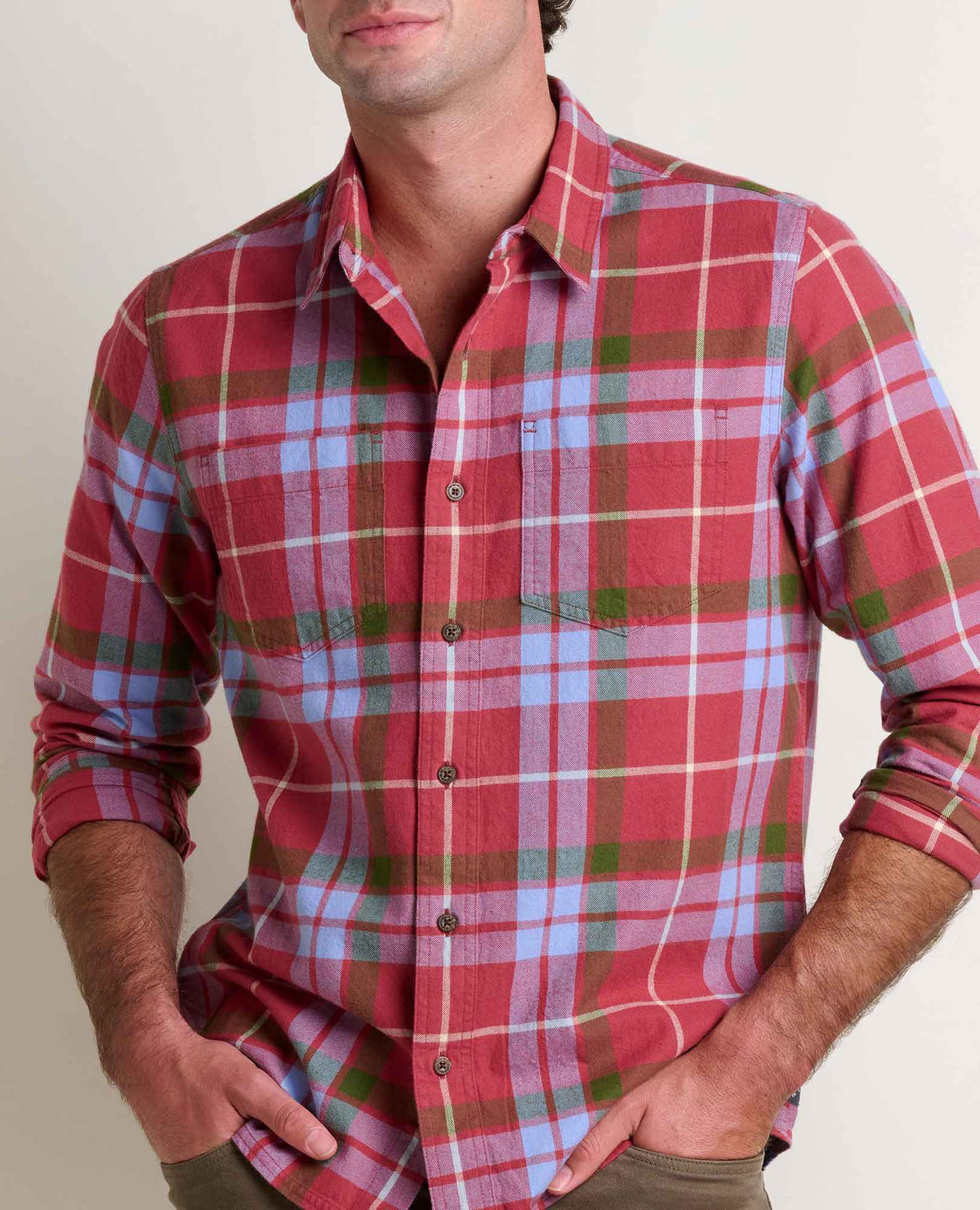 Men's Pinevale Midweight Organic Cotton Flannel  | Toad&Co Men