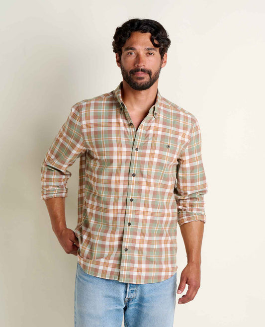 Men's Airscape Long Sleeve Shirt - Organic Cotton Button-Down  | Toad&Co Men