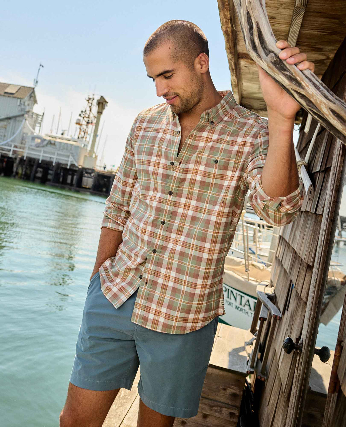 Men's Airscape Long Sleeve Shirt - Organic Cotton Button-Down  | Toad&Co Men