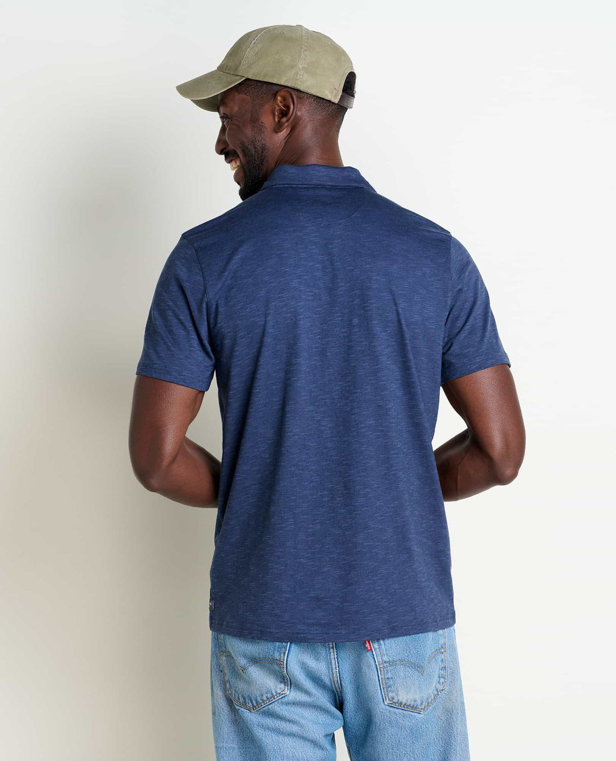 Men's Tempo Short Sleeve Polo - by Toad&Co True Navy | Toad&Co Men