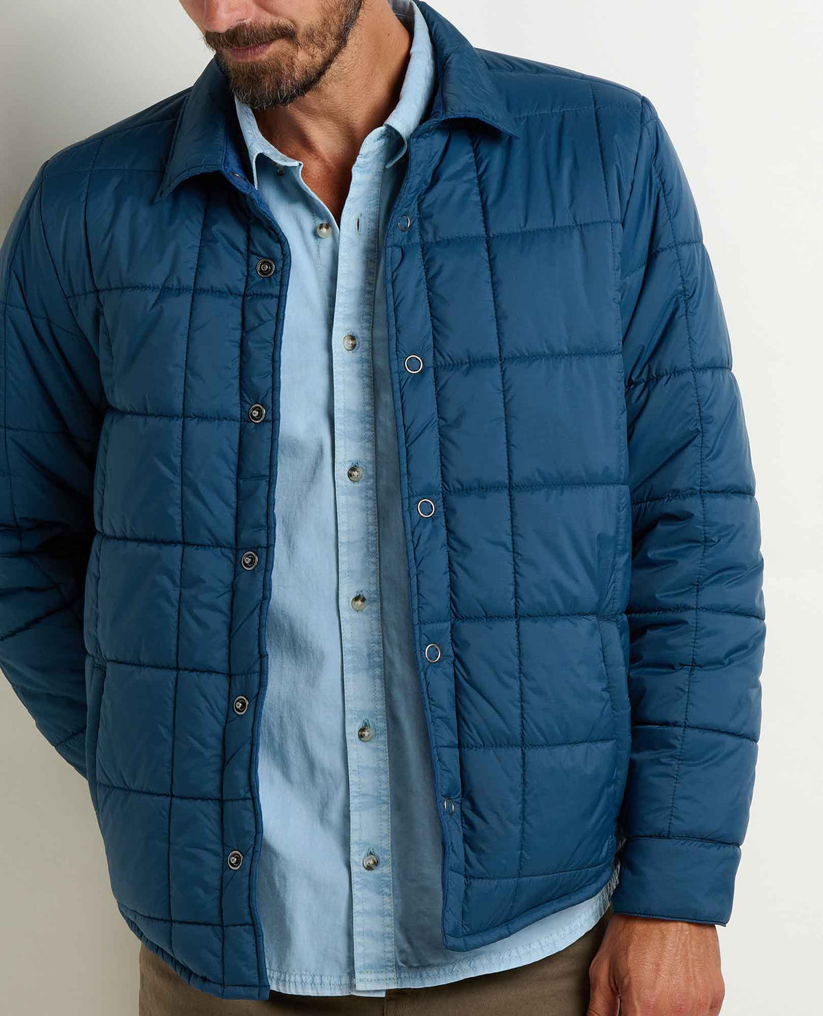 Men's Roame Quilted and Insulated Shirt Jacket  | Toad&Co Men