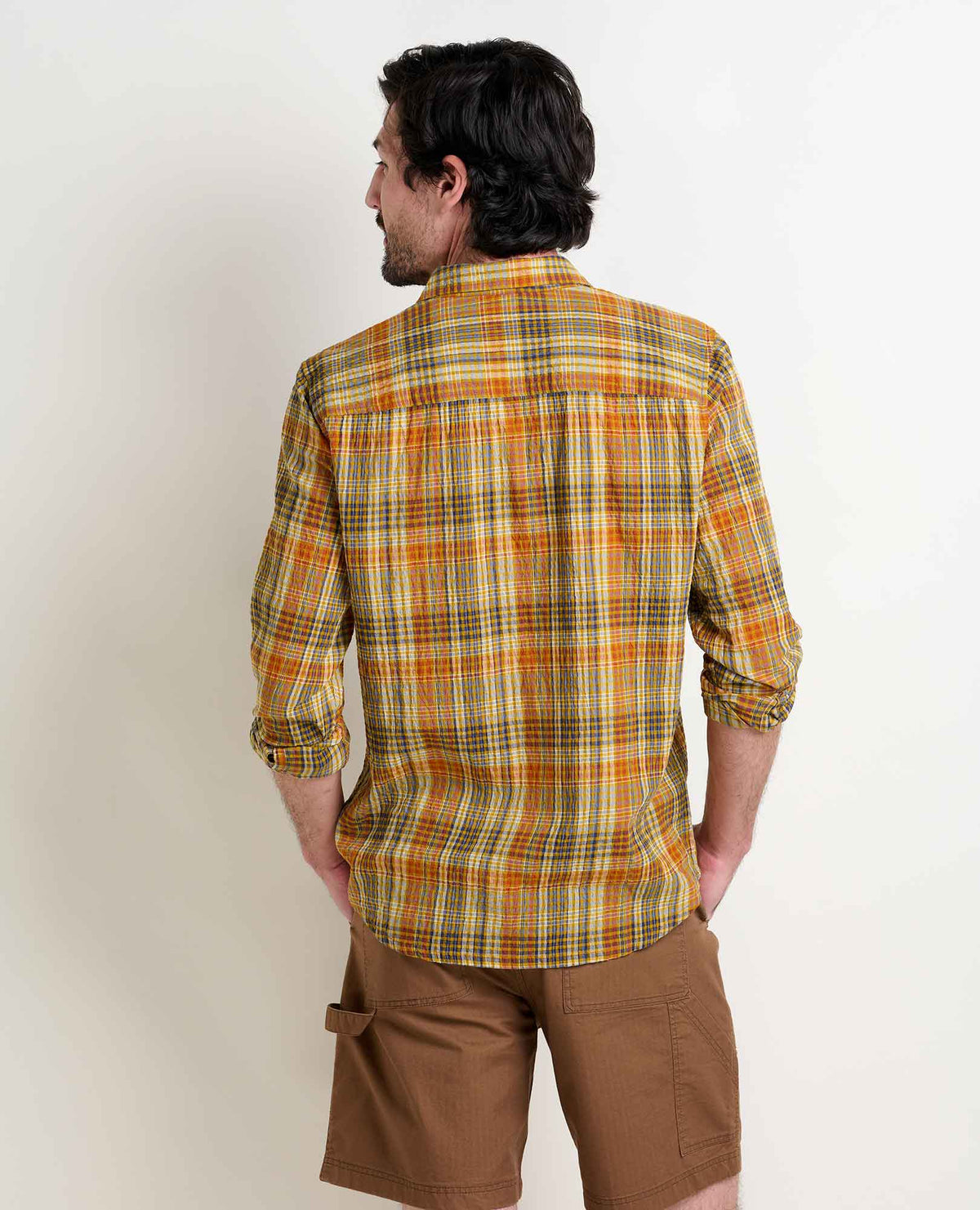 Fletcher Organic Cotton Long Sleeve Shirt - Travel Friendly  | Toad&Co Men