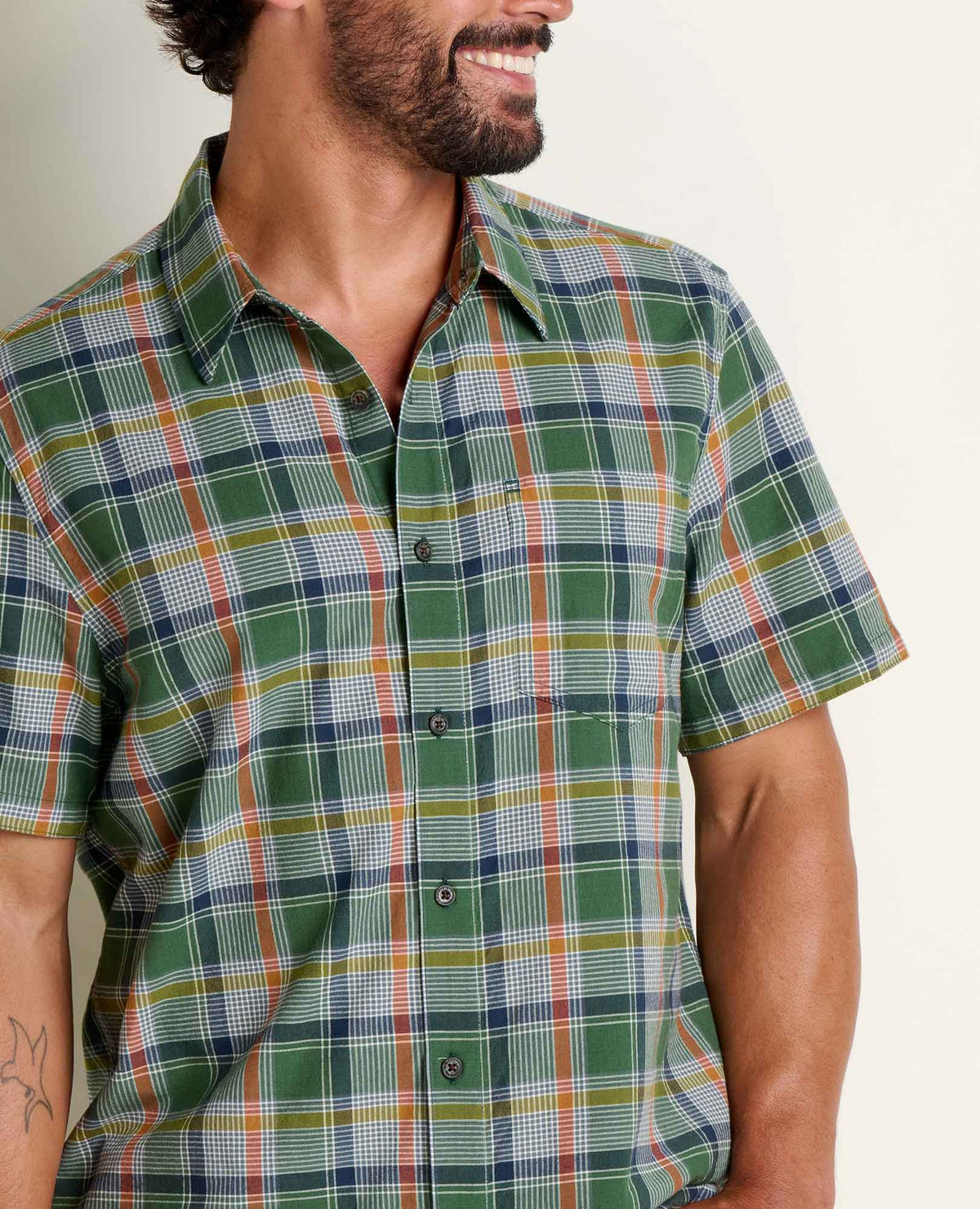Airscape Shirt - Yarn-Dyed Organic Cotton Breathable Men's Shirt  | Toad&Co Men