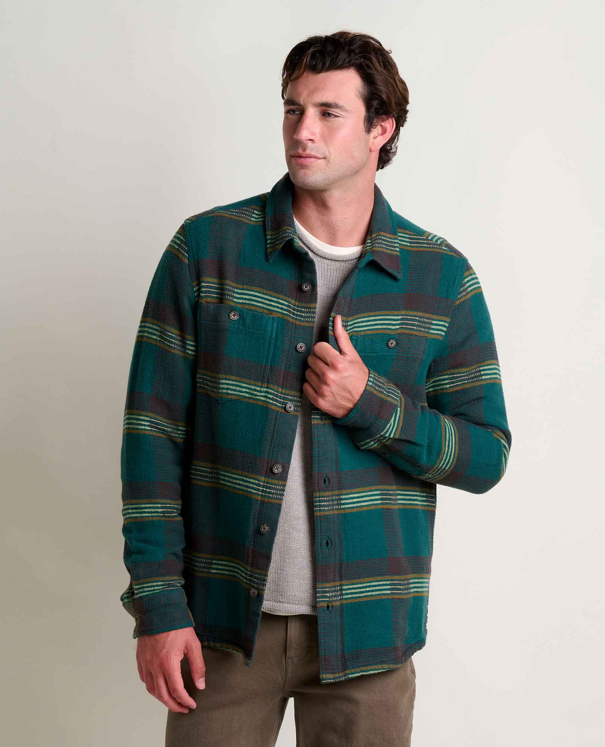 Men's Rockland Heavyweight Organic Cotton Flannel Shirt  | Toad&Co Men