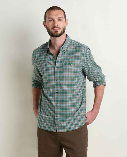 Men's Airscape Long Sleeve Shirt - Organic Cotton Button-Down  | Toad&Co Men