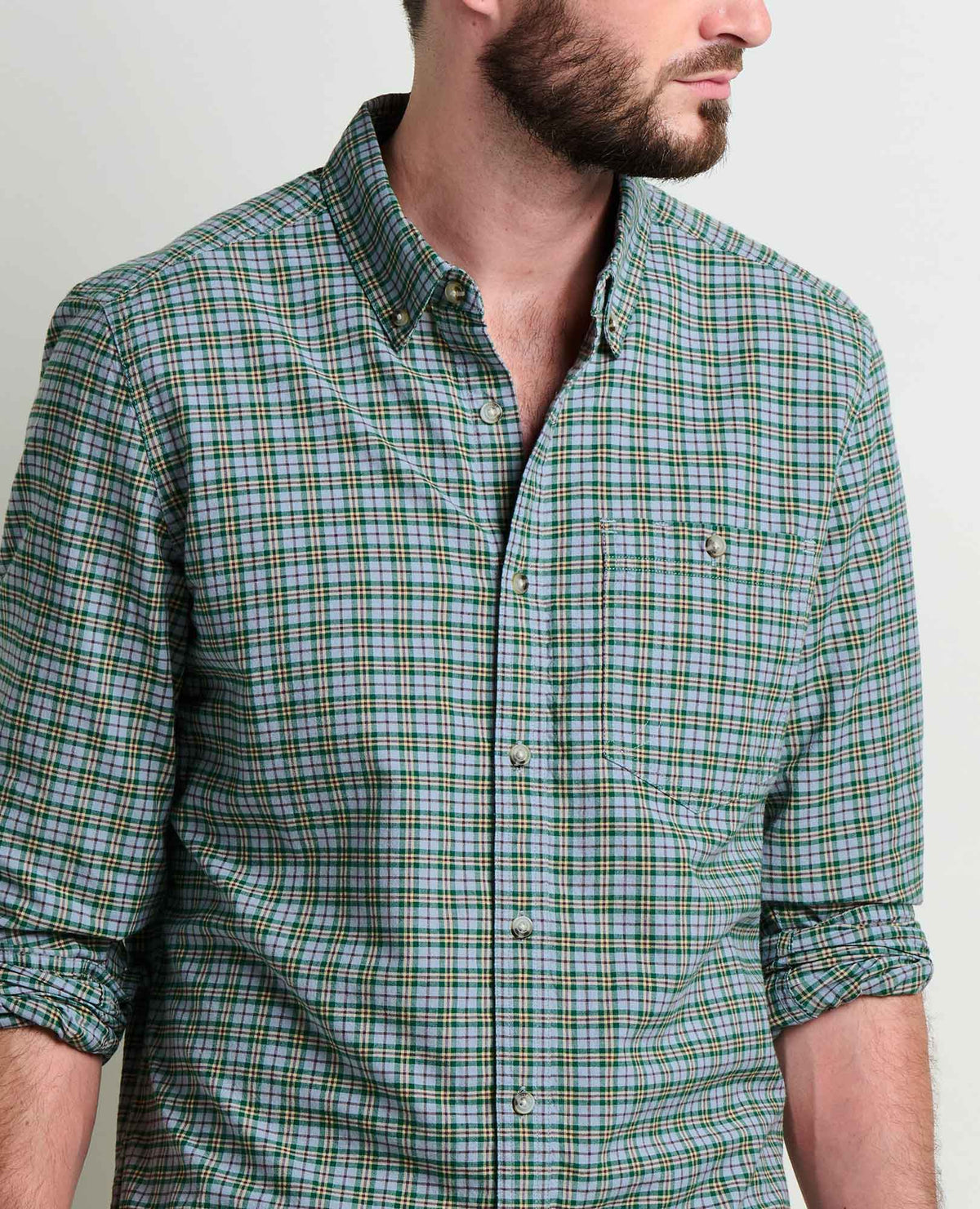 Men's Airscape Long Sleeve Shirt - Organic Cotton Button-Down  | Toad&Co Men