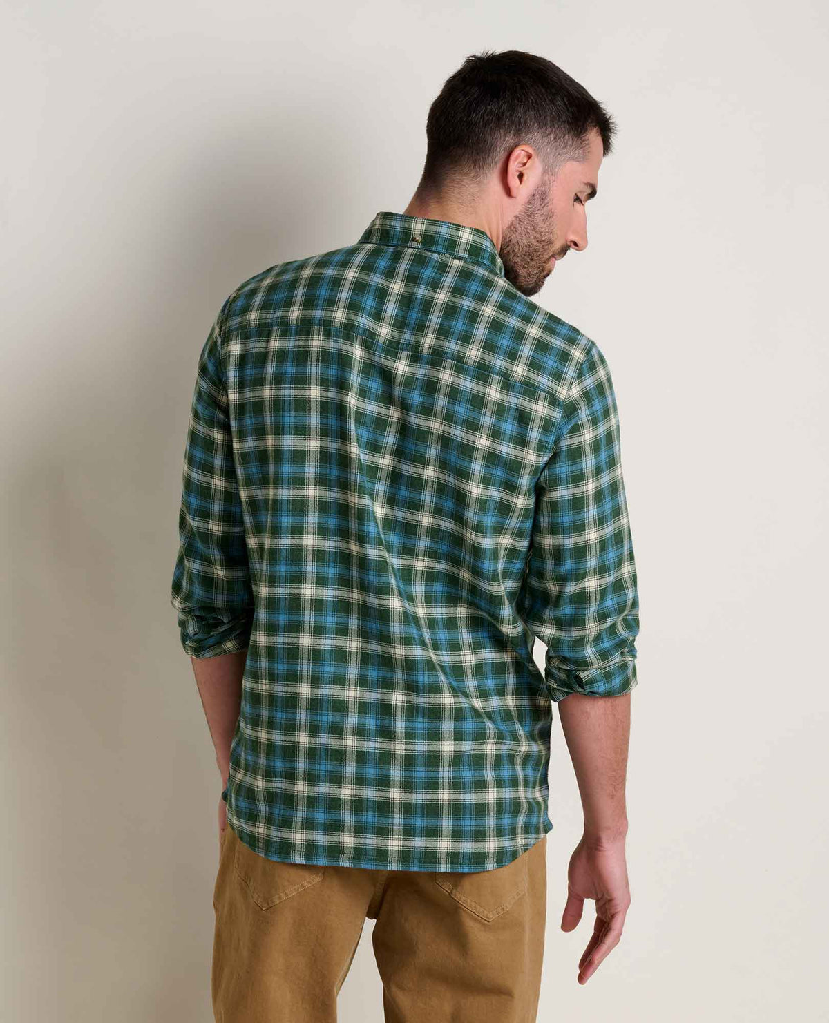 Airsmyth Men's Flannel Shirt - 100% Recycled by Toad&Co Pasture Mini Check | Toad&Co Men