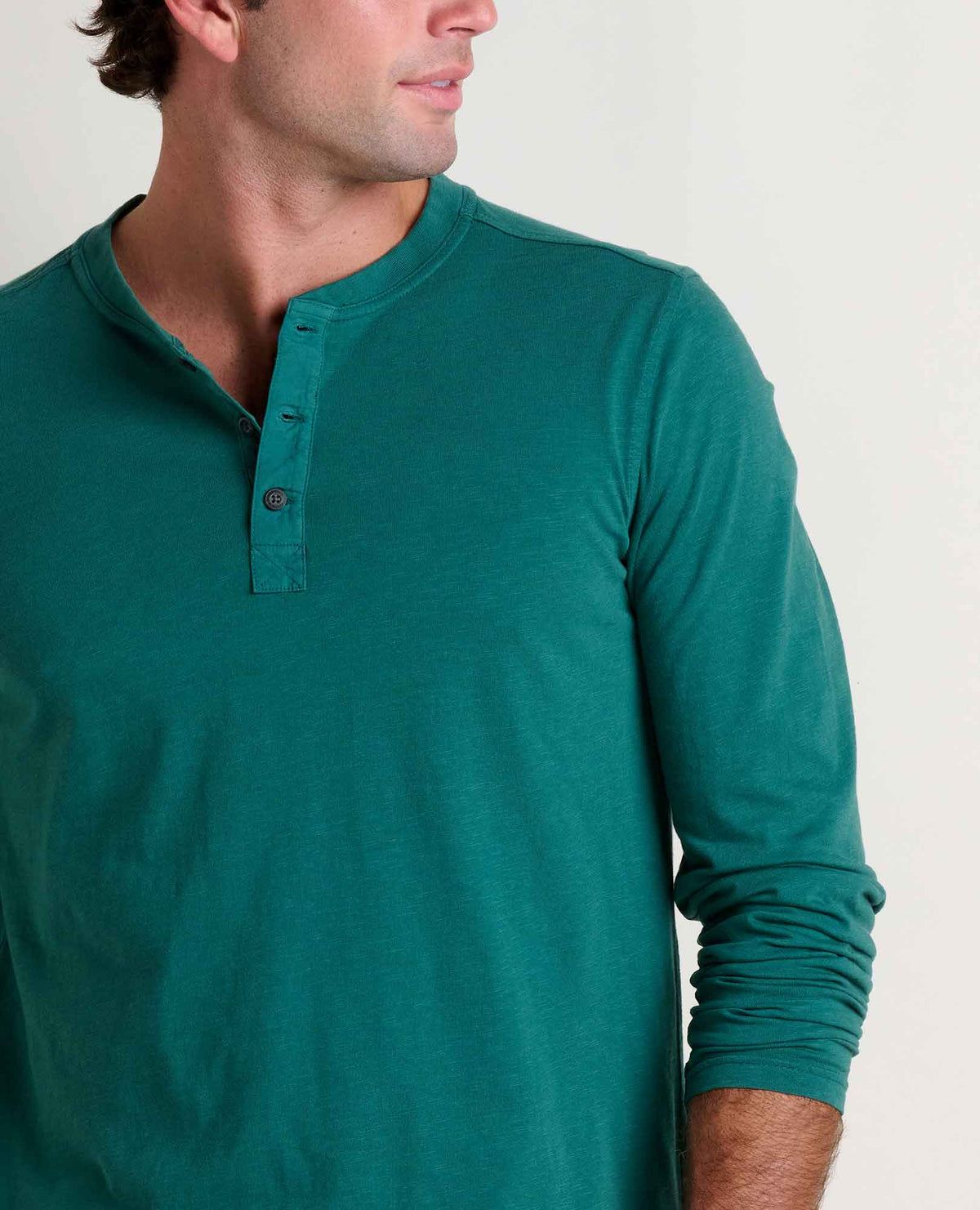 Men's Primo Long Sleeve Henley - Organic Cotton Tee by Toad&Co  | Toad&Co Men