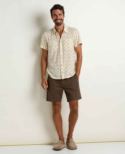 Salton Shirt - 100% Organic Cotton Airy Summer Travel Shirt  | Toad&Co Men