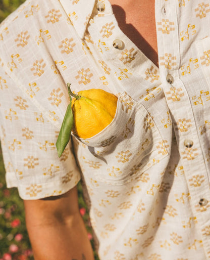 Salton Shirt - 100% Organic Cotton Airy Summer Travel Shirt  | Toad&Co Men