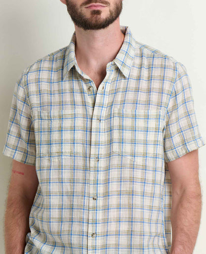 Salton Shirt - 100% Organic Cotton Airy Summer Travel Shirt  | Toad&Co Men