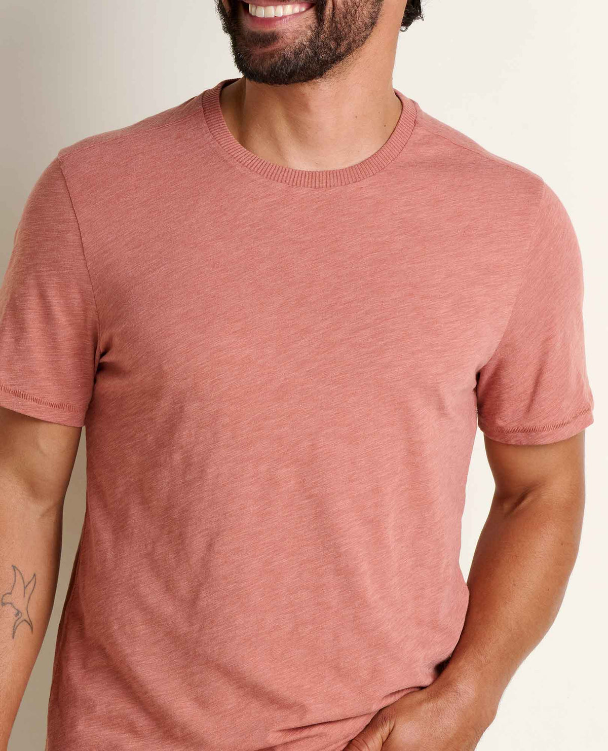Men's Boundless Jersey Crew - Organic Cotton Moisture-Wicking Tee  | Toad&Co Men